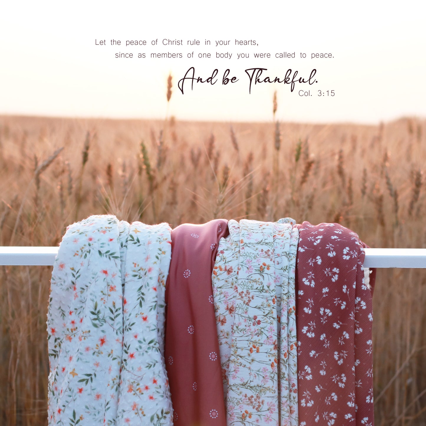 Kennedy Floral | Swiss Dot Knit Fabric | SOLD BY THE FULL BOLT