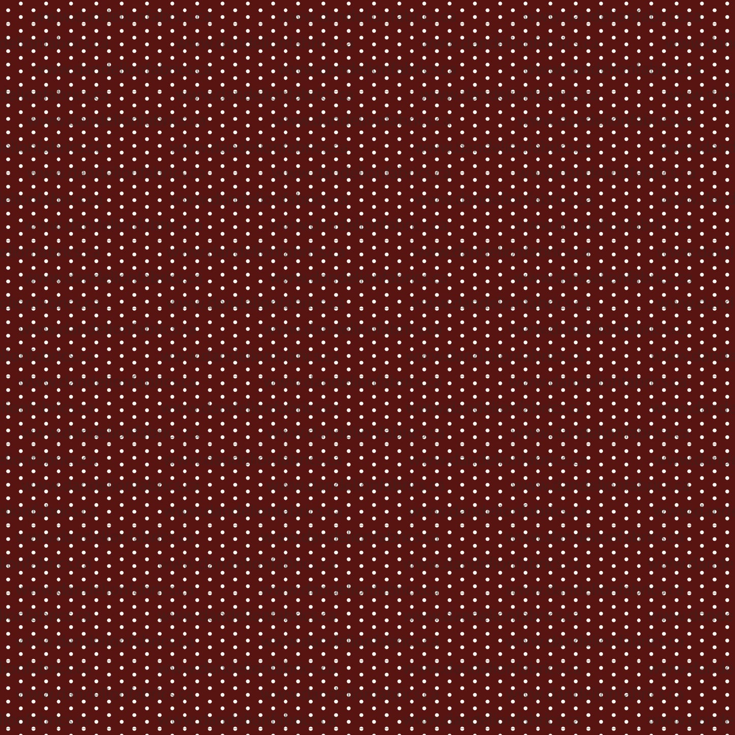 Polka Dots in Deep Red | Unbrushed Rib Knit Fabric