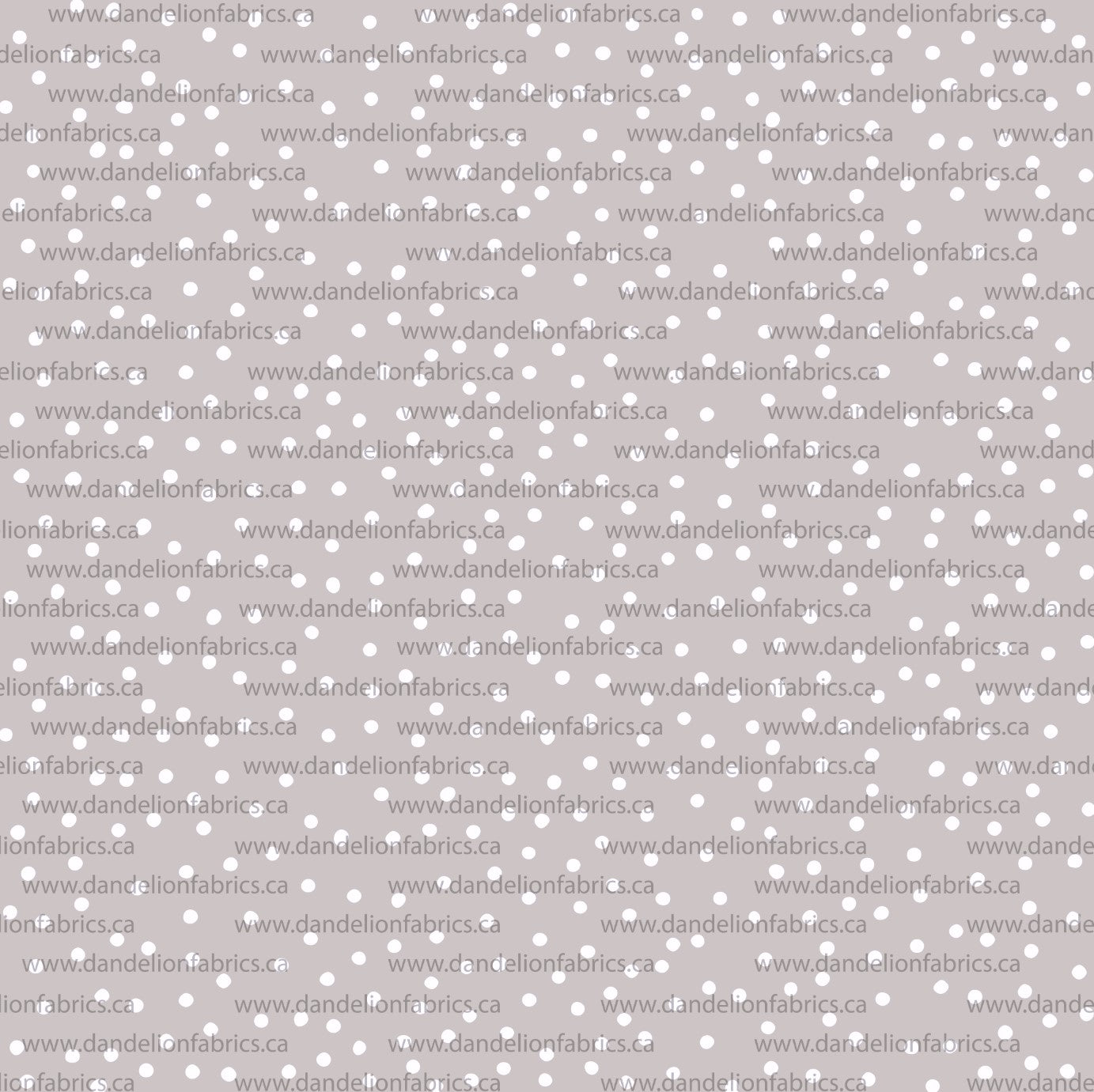 Scattered Dots in Neutral | Mini Rib Knit Fabric