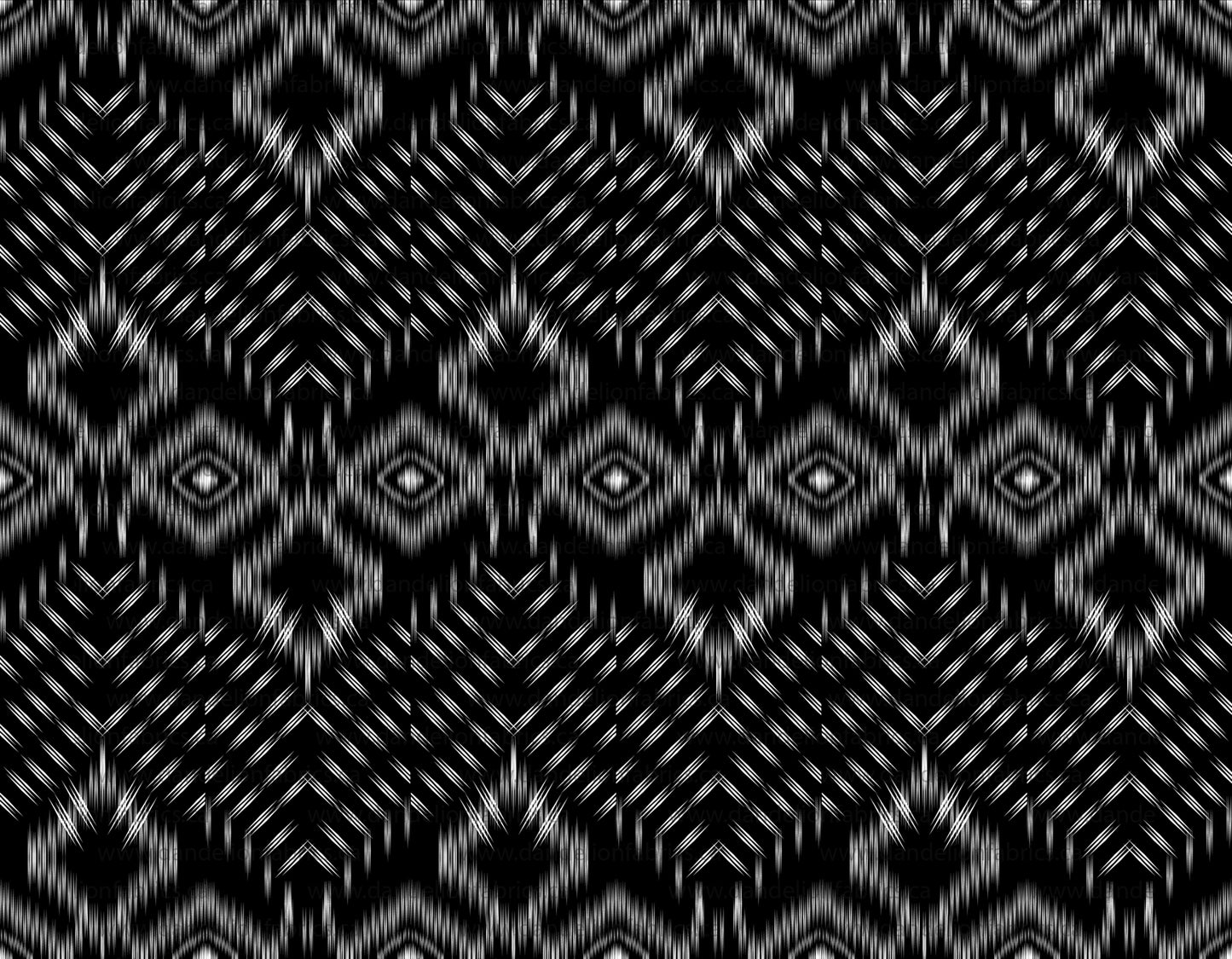Aztec Chevron Print | Jasper Rib Knit Fabric