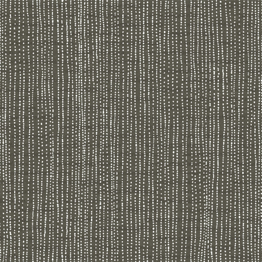 Rain Stripes in Olive | Unbrushed Rib Knit Fabric